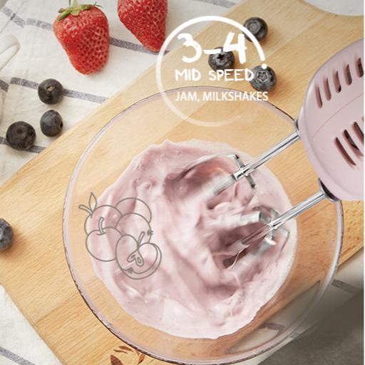 Bear Hand Mixer With 5 Speeds & Eject Function (DDQ-A01G1) - PowerPacSG