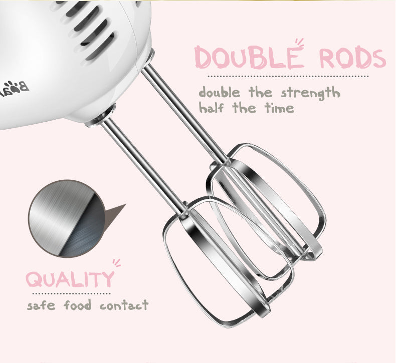 Bear Hand Mixer With 5 Speeds & Eject Function (DDQ-A01G1) - PowerPacSG