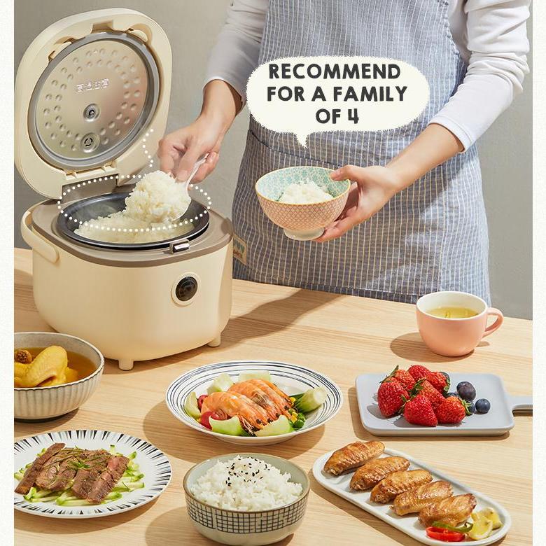Bee Rice Cooker BEAR Rice Cooker Digital, Mini Rice Cooker 8 multi functions Cooker 2L ...