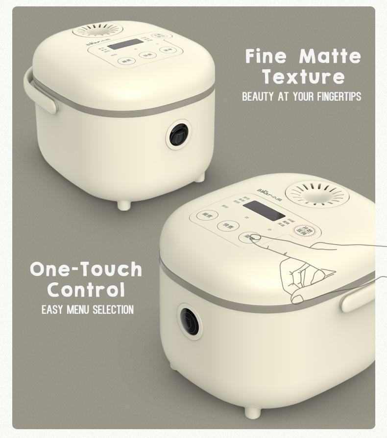 BEAR Rice Cooker DFB-B20K1 4 Cups Uncooked, 3L Digital Rice Maker with –  ONEWAY GOODS