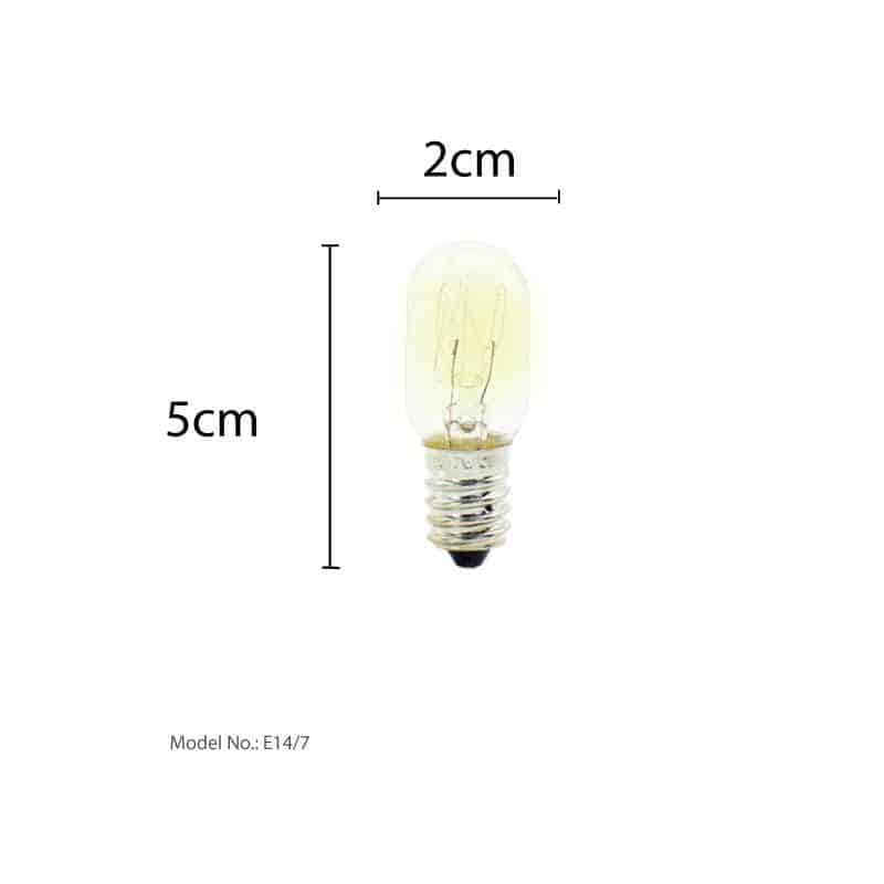 3 Pieces x PowerPac 7W E14 Night light bulb warm white (E14/7) - PowerPacSG