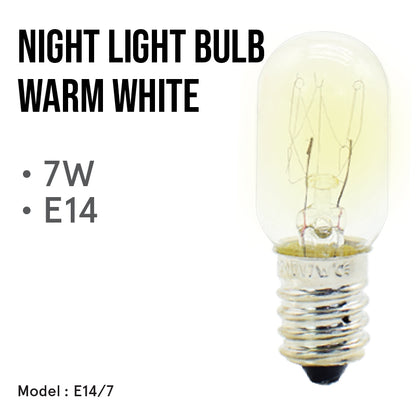 7W E14 Pigmy Bulb Warm White  (E14/7)