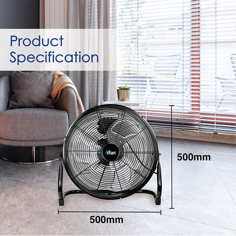 iFan Air Circulator 16" "Power Fan" & High Velocity Fan (IF1816) - PowerPacSG