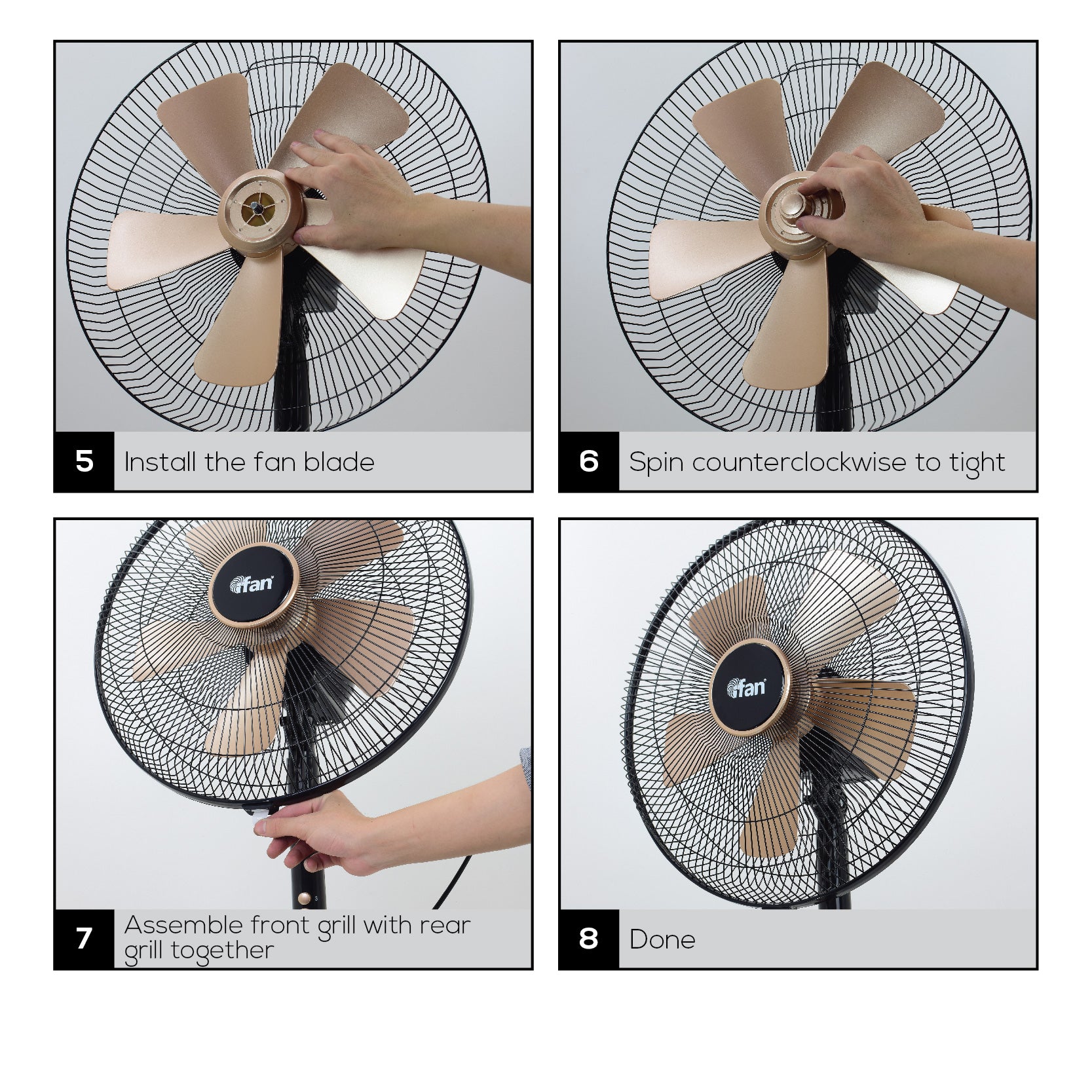 iFan Stand Fan 16 inch with Air Circulator & Oscillation (IF401 ...