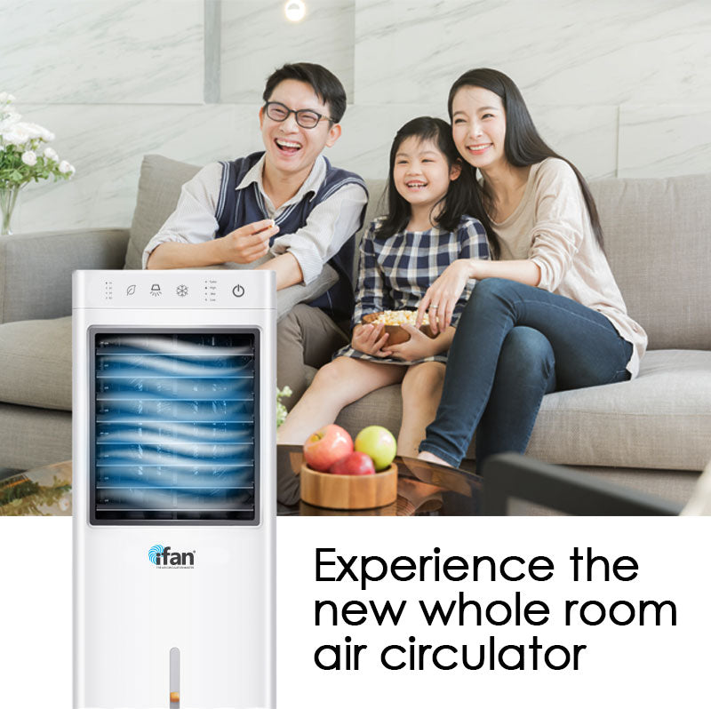 iFan Air Cooler 85 Watts, 18L Large Water Water Tank, Powerful Cooler ...