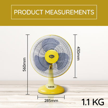 My Choice Desk Fan 16" with Oscillation (MC505) - PowerPacSG