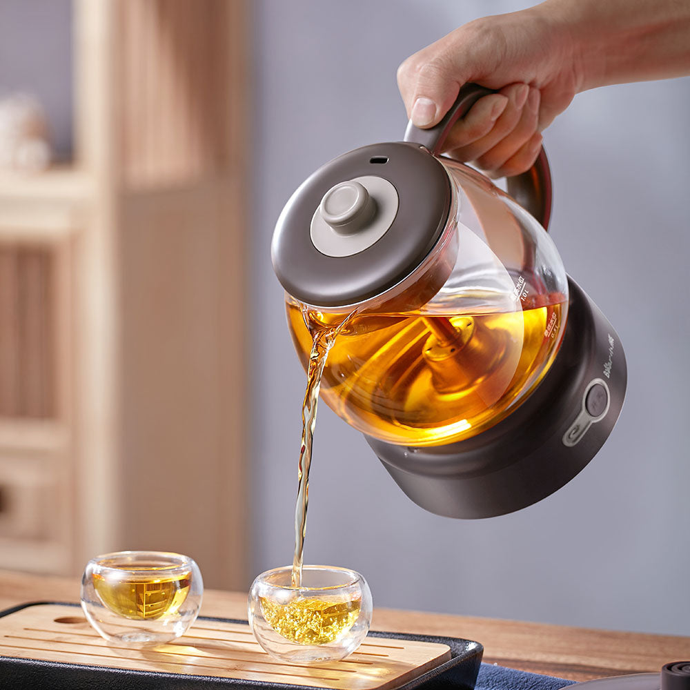 Mini Multifunctional Electric Portable Glass Kettle Tea Maker