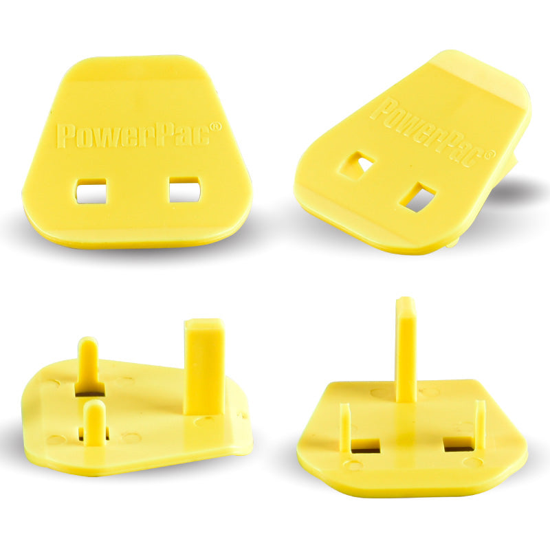 Keyed Three Pin Socket Socket Plug Key 2 Pin To 3 Pin UK x3 packs (PK) - PowerPacSG