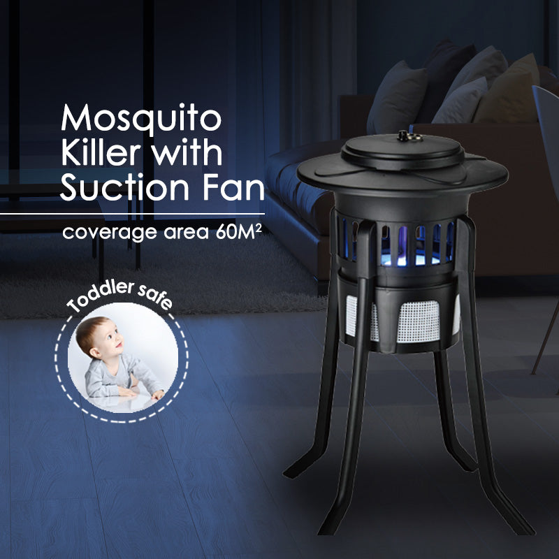 Mosquito Power Strike Pest Repellent with 2 Suction Fans & Floor Stand (PP2216) - PowerPacSG