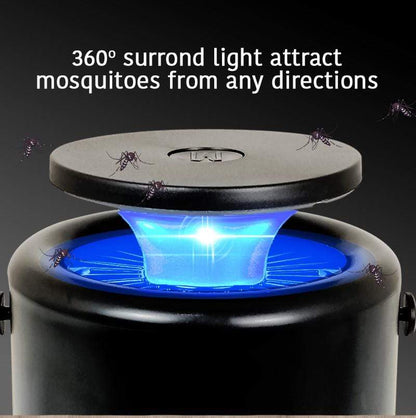USB Mosquito Lamp Trap Pest Repellent with Suction Fan (PP2231) - PowerPacSG