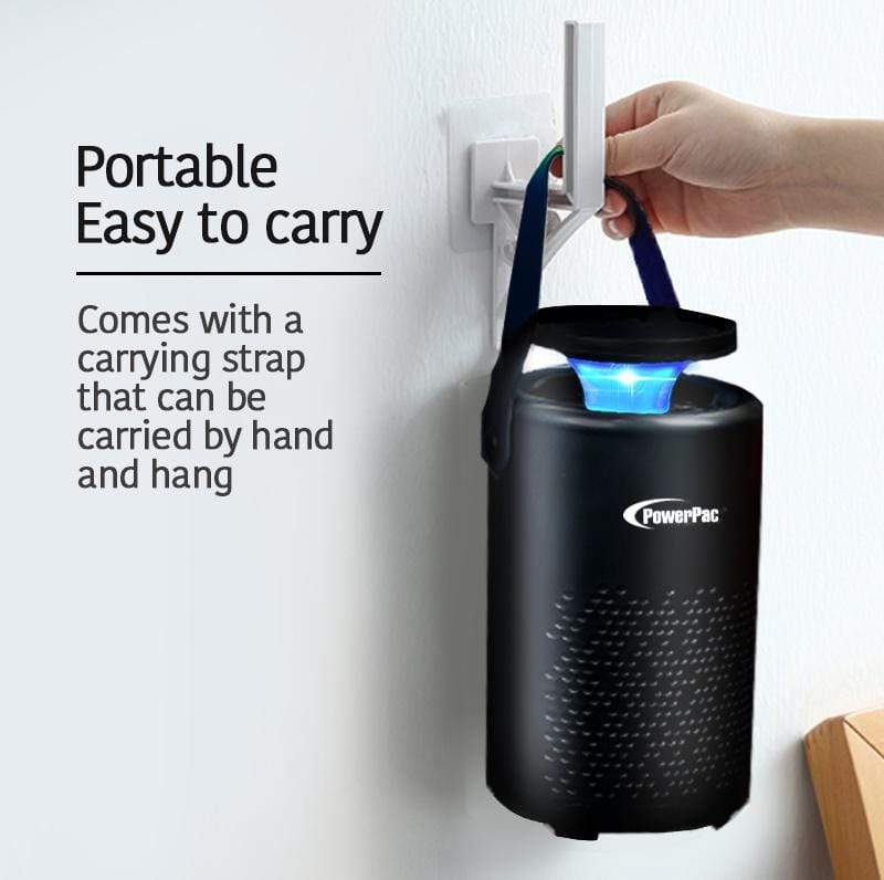 USB Mosquito Lamp Trap Pest Repellent with Suction Fan (PP2231) - PowerPacSG