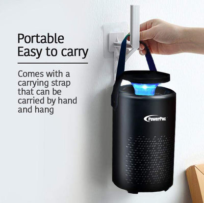 USB Mosquito Lamp Trap Pest Repellent with Suction Fan (PP2231) - PowerPacSG
