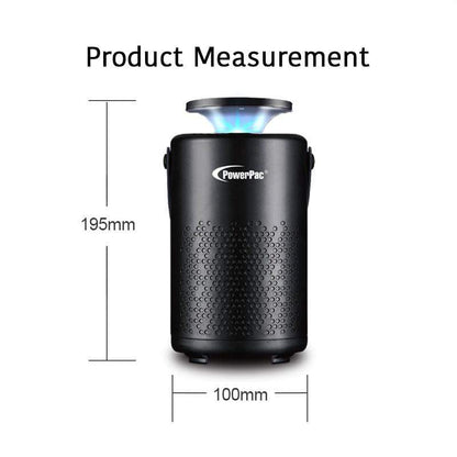 USB Mosquito Lamp Trap Pest Repellent with Suction Fan (PP2231) - PowerPacSG
