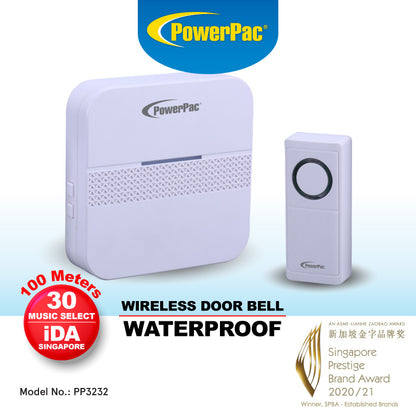 Water proof Wireless Door Bell , Calling Bell, Caregiver Bell  (PP3232)