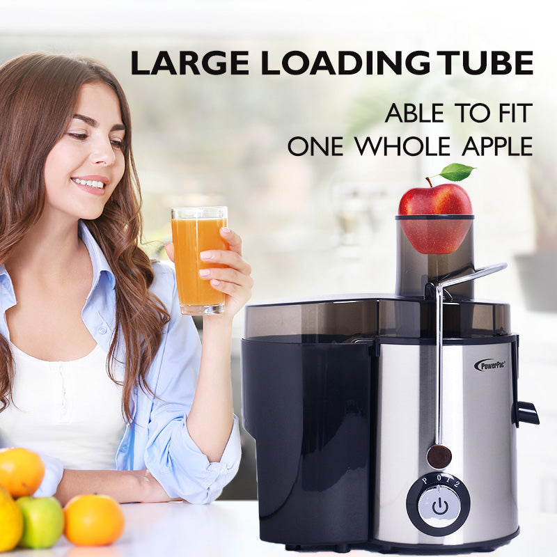 Juice Extractor with 2 Speed Selector and Stainless Steel Blades (PP3405) - PowerPacSG