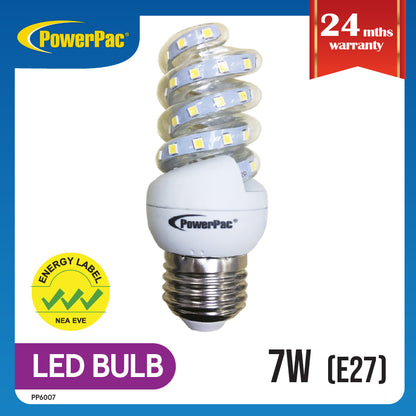 LED Bulb, LED Light 7W E27 Daylight (PP6007)