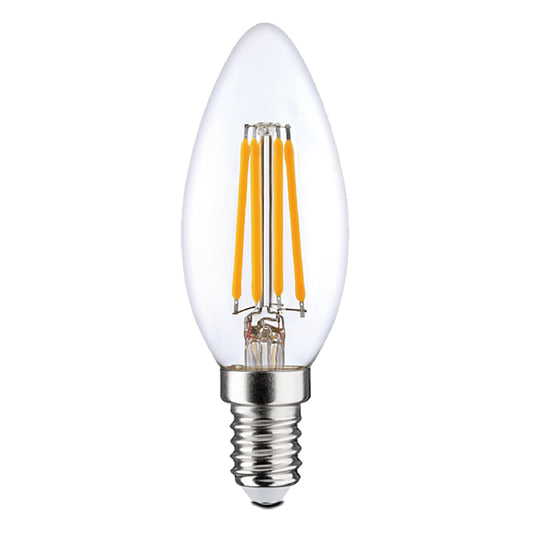 LED Bulb, Candle Bulb, LED Light 6W E14 Warm White (PP6025)