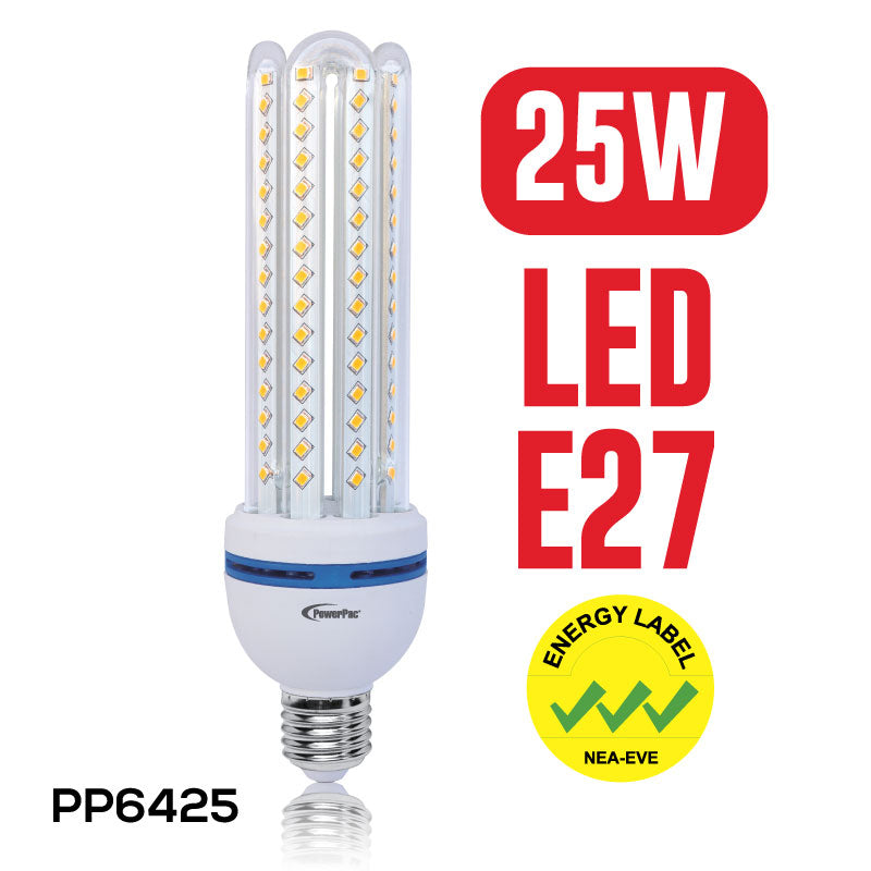 25W E27 Vertex LED Bulb Daylight (PP6425) - PowerPacSG