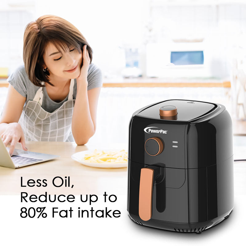 Air Fryer 5.5L with Hot Air Flow System (PPAF656) - PowerPacSG