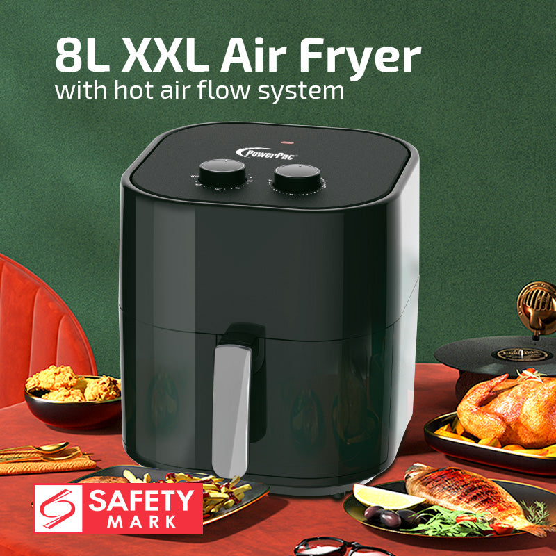 Air Fryer XXL 8L with Hot Air Flow System (PPAF676)