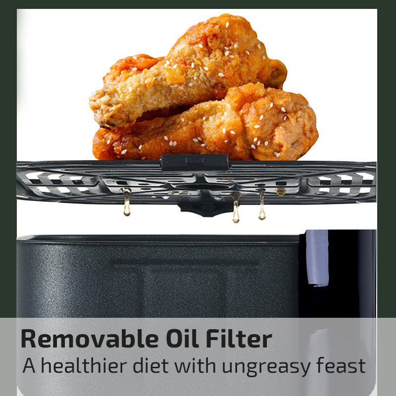 Air Fryer XXL 8L with Hot Air Flow System (PPAF676)