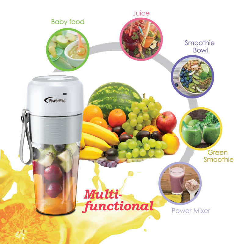 Portable USB Juice Blender, Rechargeable Smoothie Blender (PPBL339)