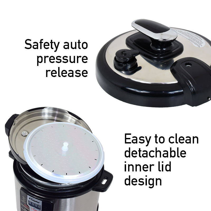 4L Electric Pressure Cooker 4.0L (PPC411) - PowerPacSG