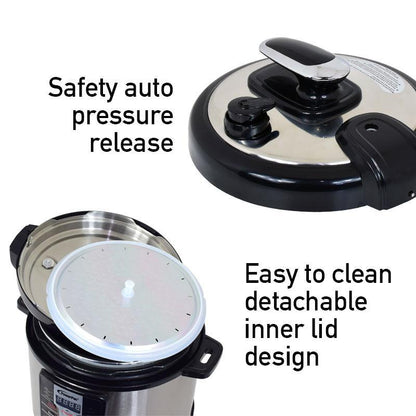 5L Electric Pressure Cooker 5.0L (PPC511) - PowerPacSG