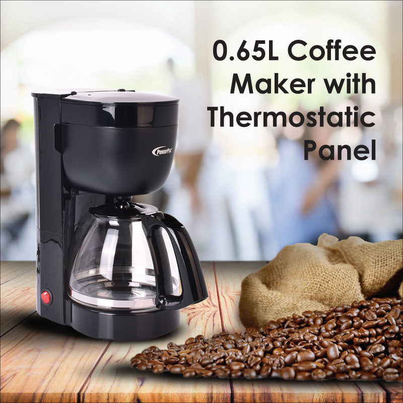 1.25L Coffee Maker with Drip Style Coffee Machine (PPCM302) - PowerPacSG