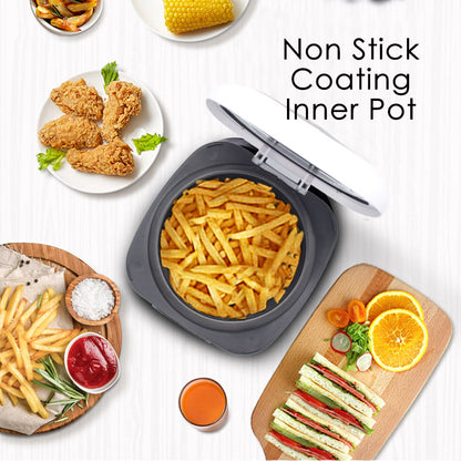 1.0L Hot selling Mini Deep Fryer with non-stick inner pot and adjustable Thermostats (PPDF809) - PowerPacSG