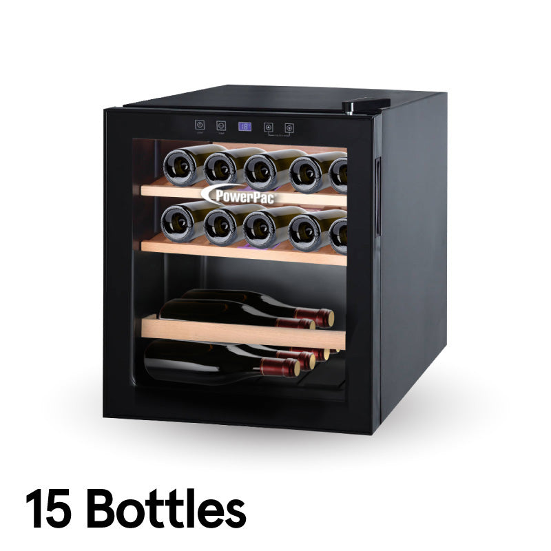 Wine Chiller With Compressor 15 Bottles (PPF15)