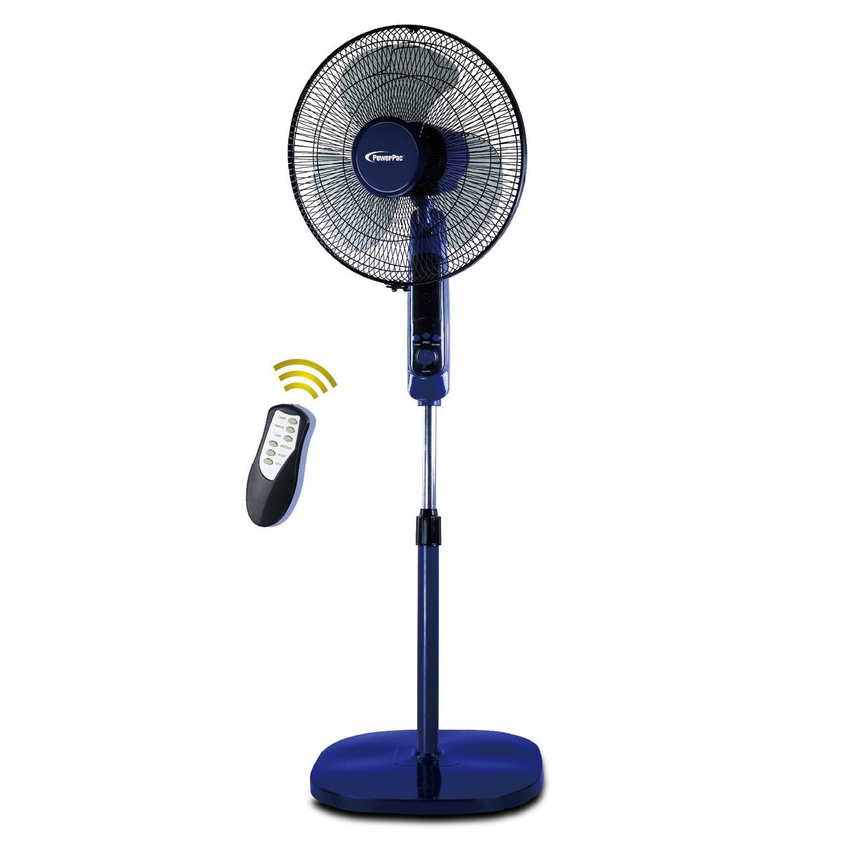 Stand Fan 16&quot; Electric with Remote Control and Timer (PPFS300R) - PowerPacSG