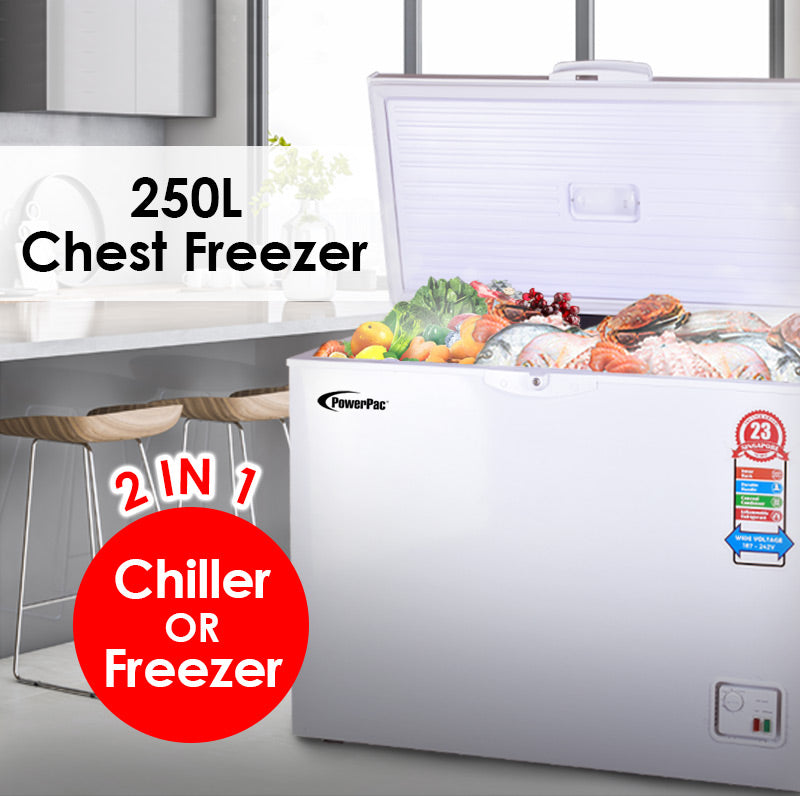 250L Chest Freezer CFC Free (PPFZ250)