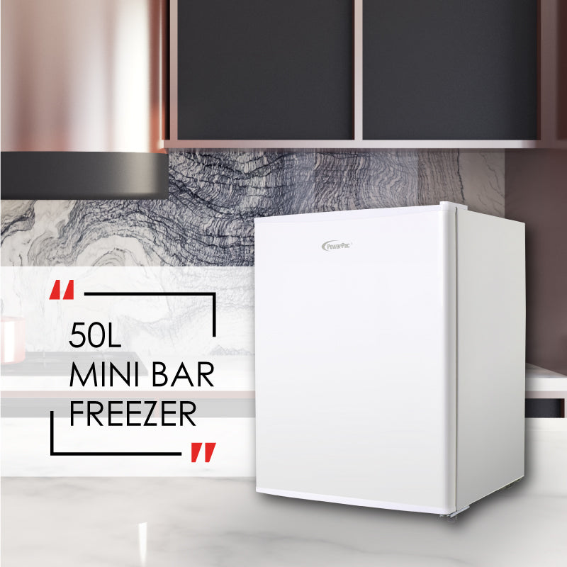 50L Upright Mini Bar Freezer (PPFZ60) - PowerPacSG