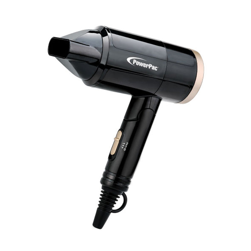 Hair Dryer with 2 Speed Selector and Foldable (PPH2200) - PowerPacSG