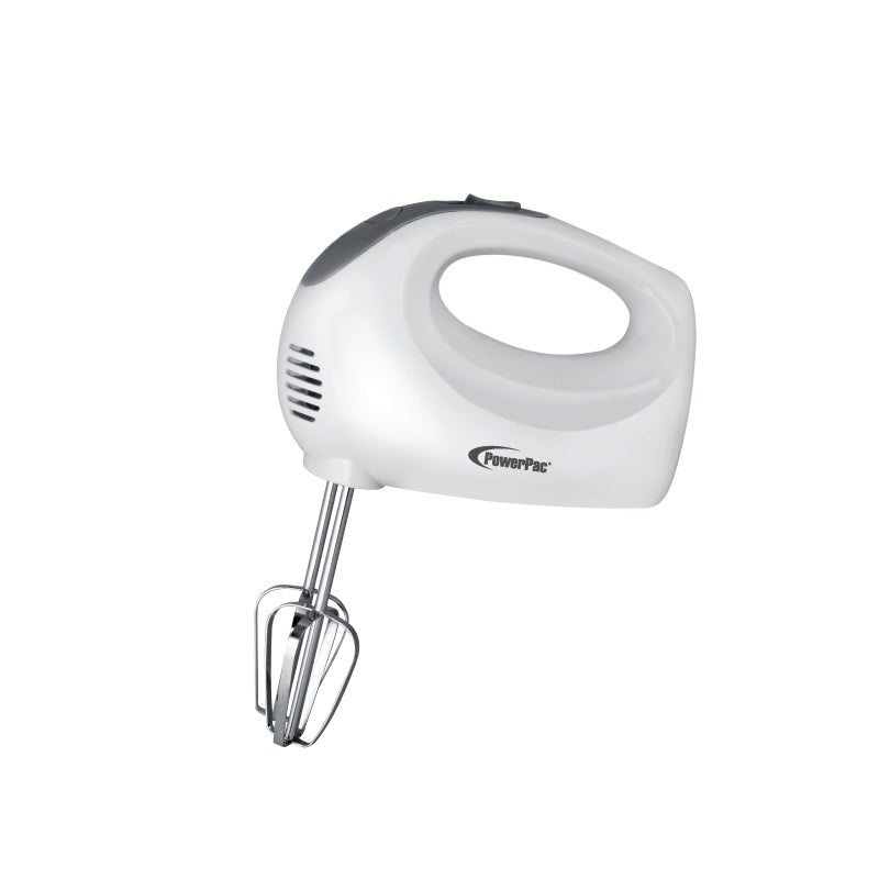 PowerPac Hand Mixer With 5 Speeds & Eject Function (PPHM108)