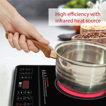 Ceramic Cooker (Any Pot) 2000 Watts (PPIC832) - PowerPacSG