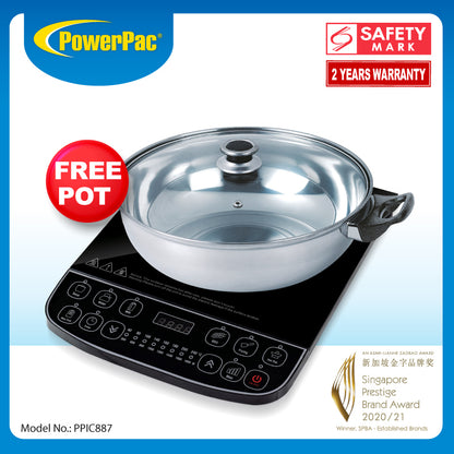 Induction Cooker Steamboat with Stainless Steel Pot (PPIC887)