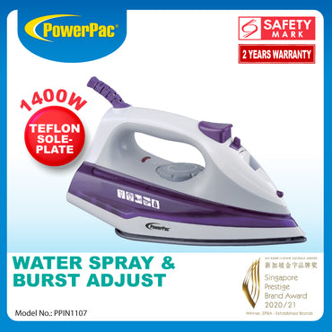 Steam Iron with Spray , Non Stick Iron (PPIN1107)