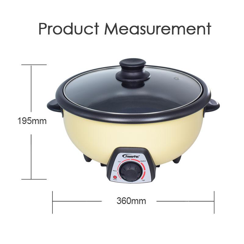 Steamboat & Multi Cooker 3.5L (PPMC282) - PowerPacSG