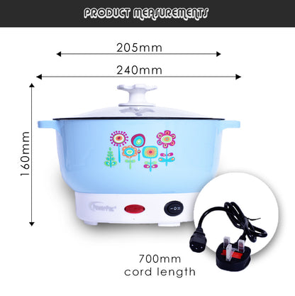 Steamboat 2L Electric Multi Cooker with Non Stick Inner Pot (PPMC525) - PowerPacSG