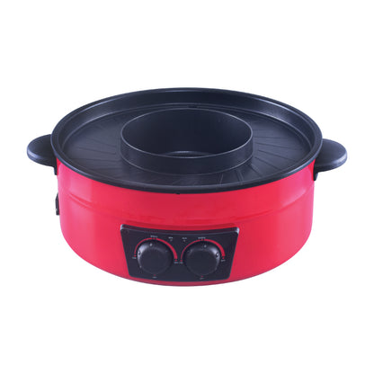 2  in 1 Steamboat & BBQ Grill, Multi Cooker (PPMC677)