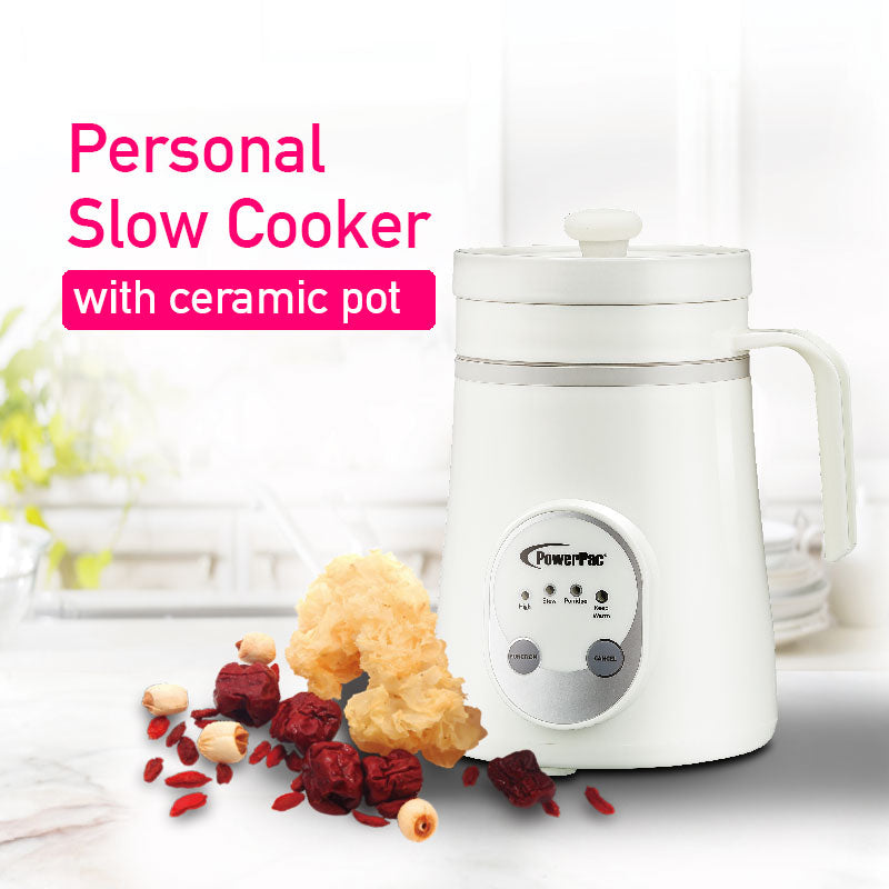 5L Slow Cooker with Ceramic Pot (PPSC50) - PowerPacSG