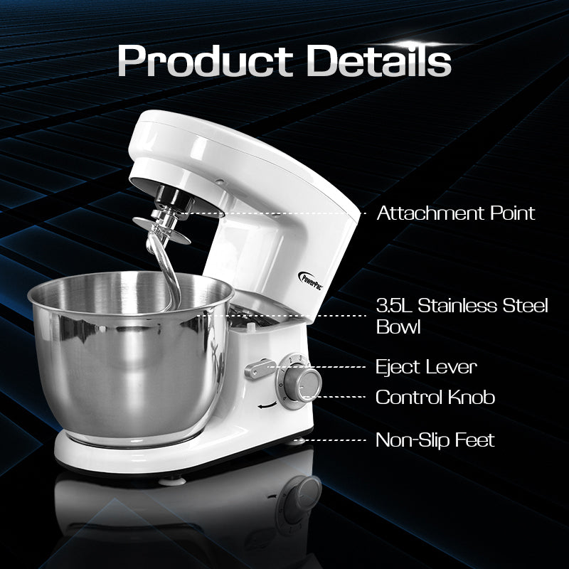Stand Mixer for Baking High Power 3.5L (PPSM335) Green