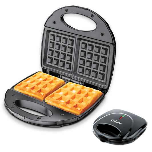 Waffle maker, 2 Slice Waffle Maker with Non-stick coating plate (PPT252)