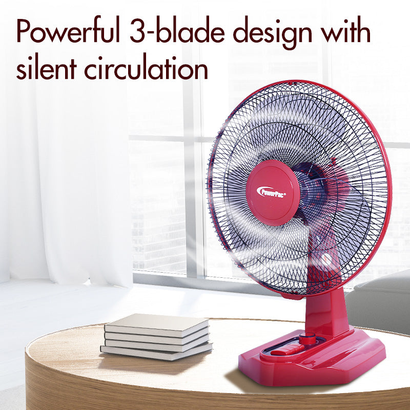 Table Fan 16" Desk Fan With Timer (PPTF16) - PowerPacSG