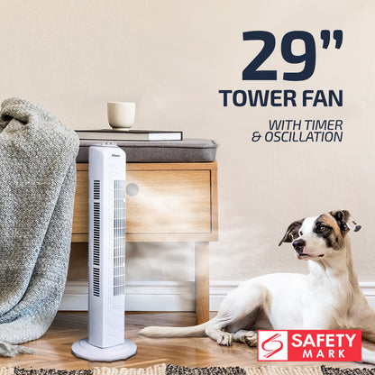 Tower Fan 29" with Oscillation & Timer (PPTF290)