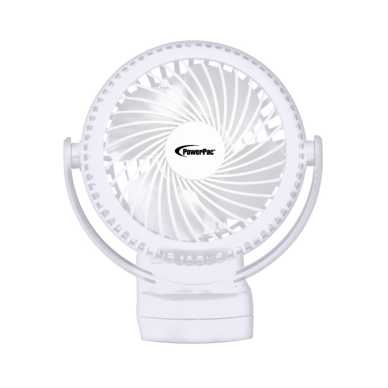 Rechargeable USB Clip Fan with 3 Speed Setting (PPUF226)