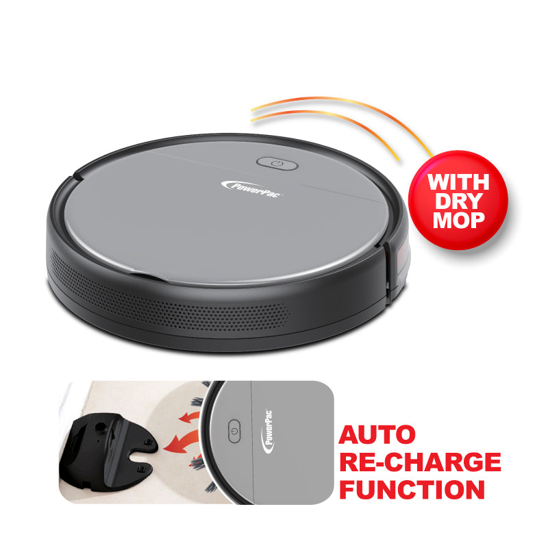 Robotic Vacuum Cleaner with Automatic Return &amp; Dry mop (PPV3100)