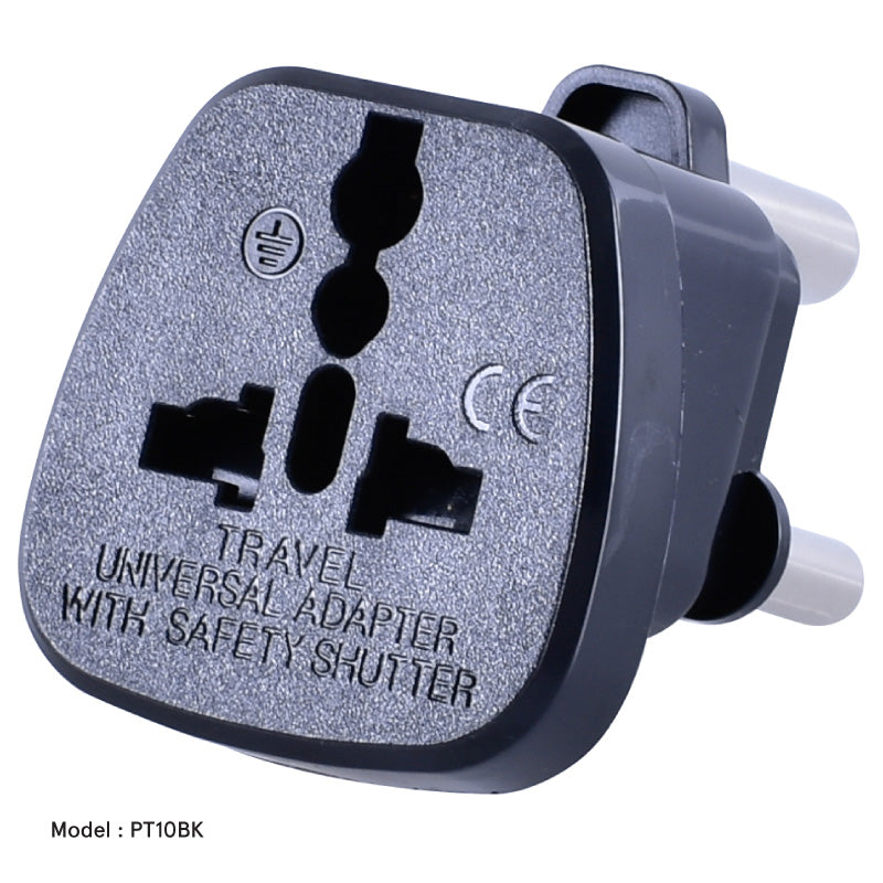 2xpcs 15amp Multi Travel Adapter (PT10) South Africa